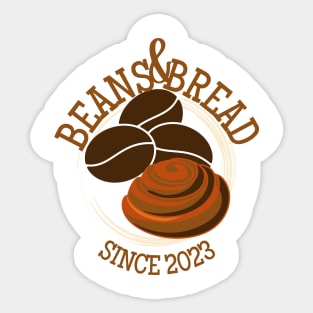 Beans & Bread Logo - from The Accidental Swipe Sticker